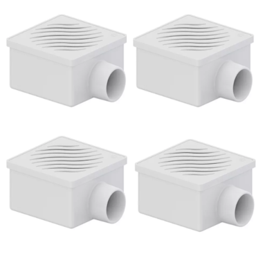 Kit c/4 Ralos Sinfonados Tigre 100x53x40mm Kit c/4 Ralos Sinfonados Tigre 100x53x40mm