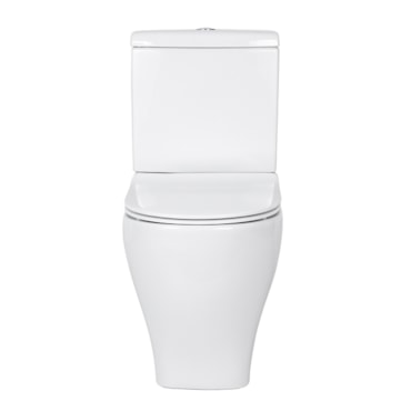 Kit Celite Slim Vaso Sanitário com Caixa Acoplada e Assento Duplo Branco 3/6L