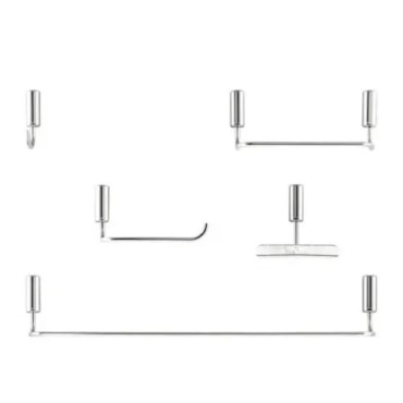 Kit de Acessórios para Banheiro Docol Idea Cromado