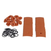 Kit de Vedação Preconvc 20 Peças para Telha de PVC Cerâmica