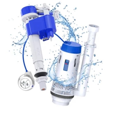 Kit Descarga / Mecanismo Completo para Caixa Acoplada Pop Flux & Dual Flush Censi