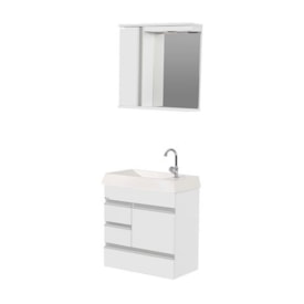 Kit Rorato Napole Suspenso 59,5cm Branco