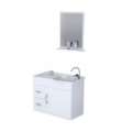 Kit Rorato Siena Suspenso 55,5cm Branco