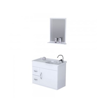 Kit Rorato Siena Suspenso 55,5cm Branco