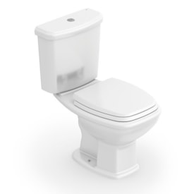 Kit Vaso Sanitário com Caixa Acoplada + Assento PP Soft Close Celite