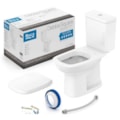 Kit Vaso Sanitário com Caixa Acoplada Debba Squ...