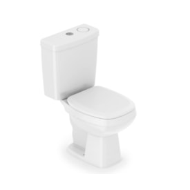 Kit Vaso Sanitário com Caixa Acoplada Smart Clean City Celite