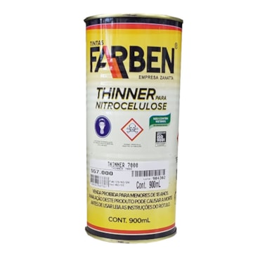 Lata Thinner Farben 7000 900ml