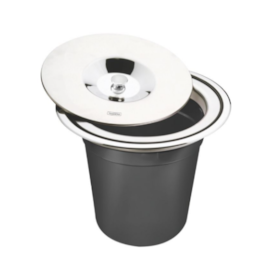 Lixeira Tramontina de Embutir Clean 5L Inox 94518/005