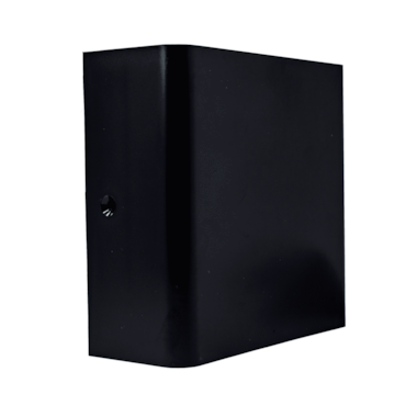 Luminária Arandela De Led Kian 12821 Ip65 3w 6500k Preta Luminária Arandela De Led Kian 12821 Ip65 3w 6500k Preta