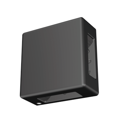 Luminária Arandela de Led Kian 14922 IP65 4 Focos 6W Preto