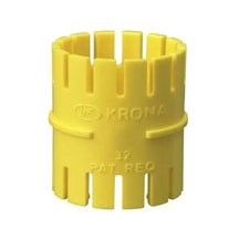 Luva de Pressão Amarela p/ Conduite 20mm Krona