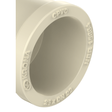 Luva de Transição F/F Ultraterm Soldável Dn22x20mm