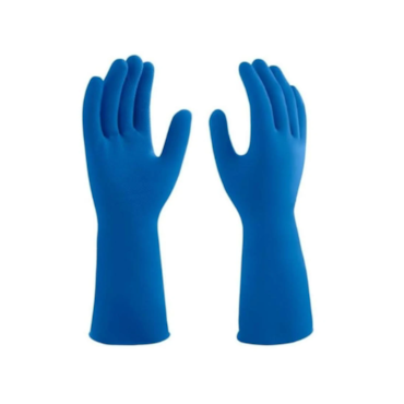 Luva Látex Azul Mucambo Lisa M Luva Látex Azul Mucambo Lisa M
