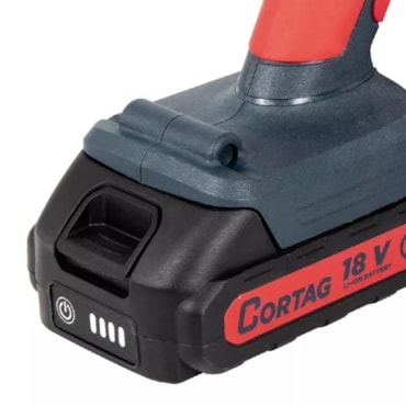 Máquina para Assentamento de Piso à Bateria Cortag com Maleta MAC100