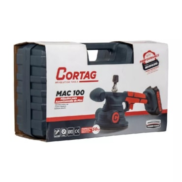 Máquina para Assentamento de Piso à Bateria Cortag com Maleta MAC100