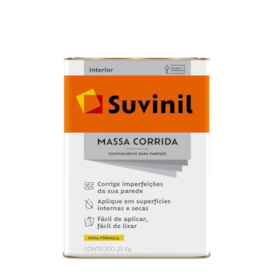Massa Corrida Suvinil Latão 25kg
