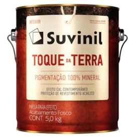 Massa para Efeito Toque da Terra Areia Brita 5kg Suvinil