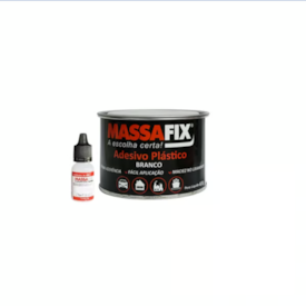 Massa Plástica Branca Massafix 400g