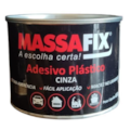 Massa Plástica Cinza 400g Massafix