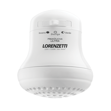 Maxi Ducha Lorenzetti Branca 3 Temperaturas 220V/5500W Maxi Ducha Lorenzetti Branca 3 Temperaturas 220V/5500W