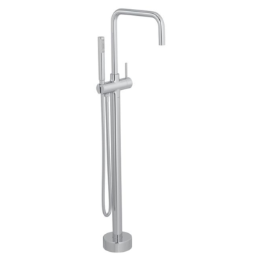 Misturador Monocomando de Piso para Banheira Quadrado Deca You Cromado Misturador Monocomando de Piso para Banheira Quadrado Deca You Cromado