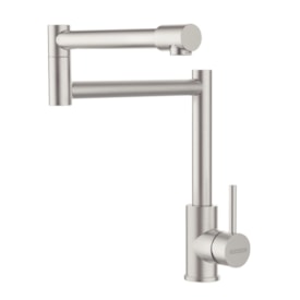 Misturador Monocomando Tramontina Flexion em Aço Inox c Acabamento Acetinado