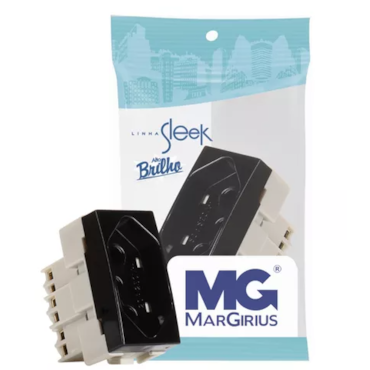 Módulo Tomada Ebony 20A R.1681 Módulo Tomada Ebony 20A R.1681