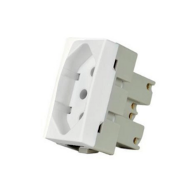 Módulo Tomada Sleek 2P+T 20A Branco