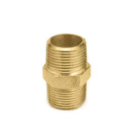 Niple Duplo em Latão N127 3/4'' Forusi
