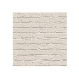 Papel De Parede Vinílico Evolux Tijolos Bege 10mx53cm