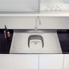Pia De Apoio New Raggi 40 Em Aco Inox 120X52 Cm Tramontina