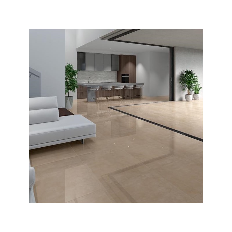 Piso Cerâmica Inout Premium Rodes Acetinado 74x74cm | Casa Mattos