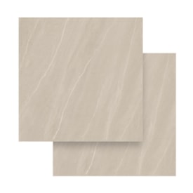 Piso Cerâmico Incopisos 90,5x90,5 Supreme Puglia Crema Rústico Retificado — Ref. 591014 Marmoceramica