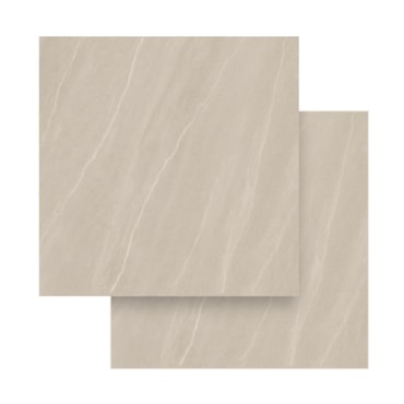 Piso Cerâmico Incopisos 90,5x90,5 Supreme Puglia Crema Rústico Retificado — Ref. 591014 Marmoceramica