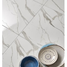 Piso Viva Cerâmica HD Marmorizada Brilhante 58x58cm