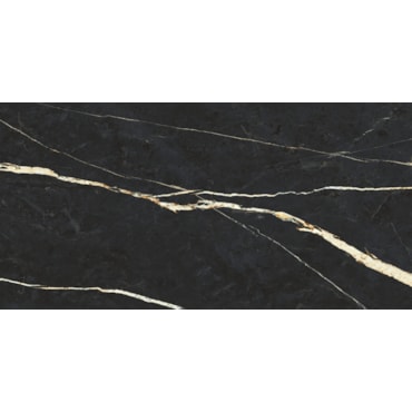 Piso Vivence Armani Black Polido 56x113cm