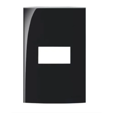 Placa Ebony 4x2 1 Posto Horizontal R21420 Placa Ebony 4x2 1 Posto Horizontal R21420