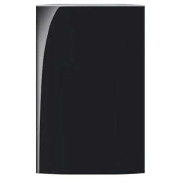 Placa Ebony 4x2'' Cega com Suporte R.21279 Placa Ebony 4x2'' Cega com Suporte R.21279