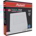 Plafon Painel Sobrepor de Led Quadrado Avant 65...