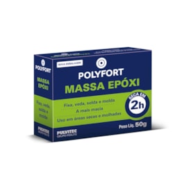 Polyfort Massa Epóxi 50g Pulvitec