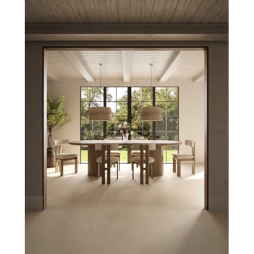 Porcelanato Acetinado Dunne Bege Cetim Retificado 90x90cm