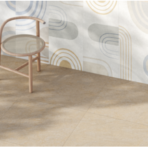 Porcelanato Acetinado Portlant Bege Retificado 80x80cm