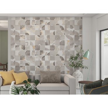 Porcelanato Artsy Gray Acetinado GL 62x121cm