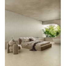 Porcelanato Biancogres Cannes Beige Satin Acetinado Retiicado 90x90cm