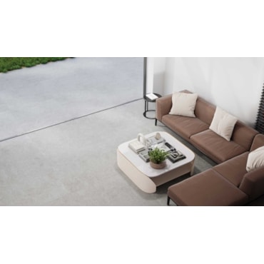 Porcelanato Biancogres Cannes Grigio Satin Acetinado 90x90cm