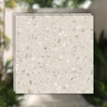 Porcelanato Biancogres Dorcia Terrazzo Beige Externo CQ0875T1 100x100cm