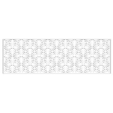 Porcelanato Ceusa Leque Branco Acetinado 32x100cm