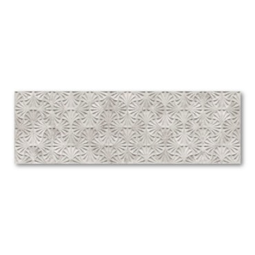 Porcelanato Ceusa Leque Cimento Acetinado 32x100cm