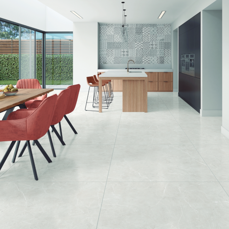 Porcelanato Damme Magdal Ice Acetinado 121x121cm | Casa Mattos